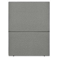 Cabeceira Solteiro 90 Cm Com Frame Luna Linho Cinza Escuro Artte Cinza Escuro - 5