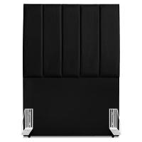 Cabeceira Solteiro 100 Cm Com Frame Dalia Corino Preto Artte Preto - 5