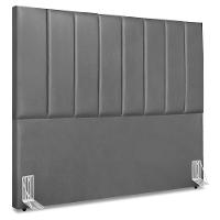 Cabeceira Casal 140 Cm Com Frame Dalia Corino Cinza Artte Cinza - 1