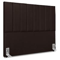 Cabeceira Queen 160 Cm Com Frame Dalia Corino Marrom Artte Marrom - 1