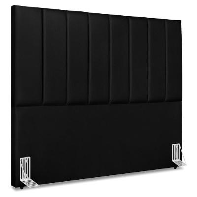 Cabeceira Queen 160 Cm Com Frame Dalia Corino Preto Artte Preto