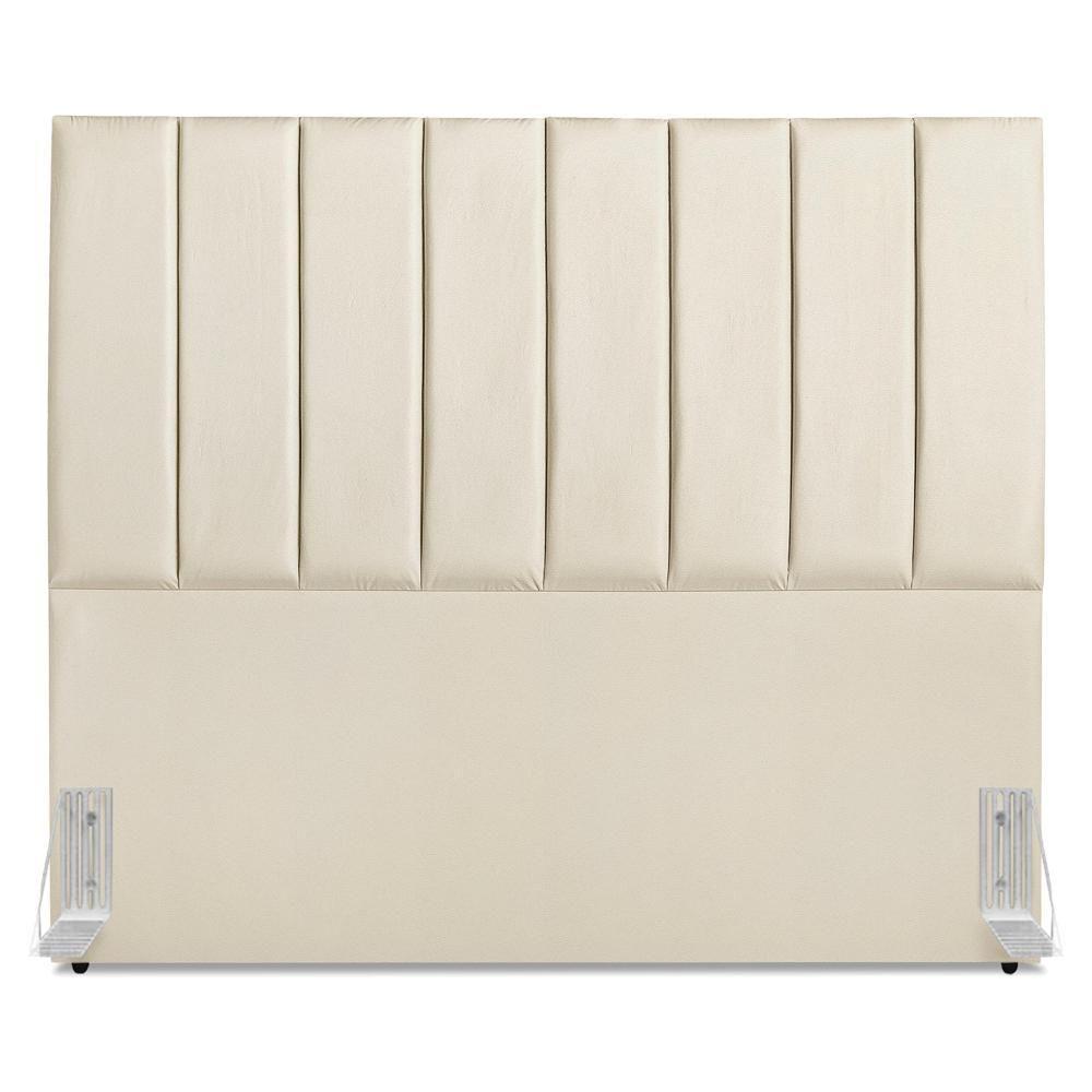 Cabeceira Casal 140 Cm Com Frame Dalia Corino Bege Artte Bege - 5
