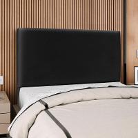 Cabeceira Casal 140 Cm Com Frame Luna Corino Preto Artte Preto - 2