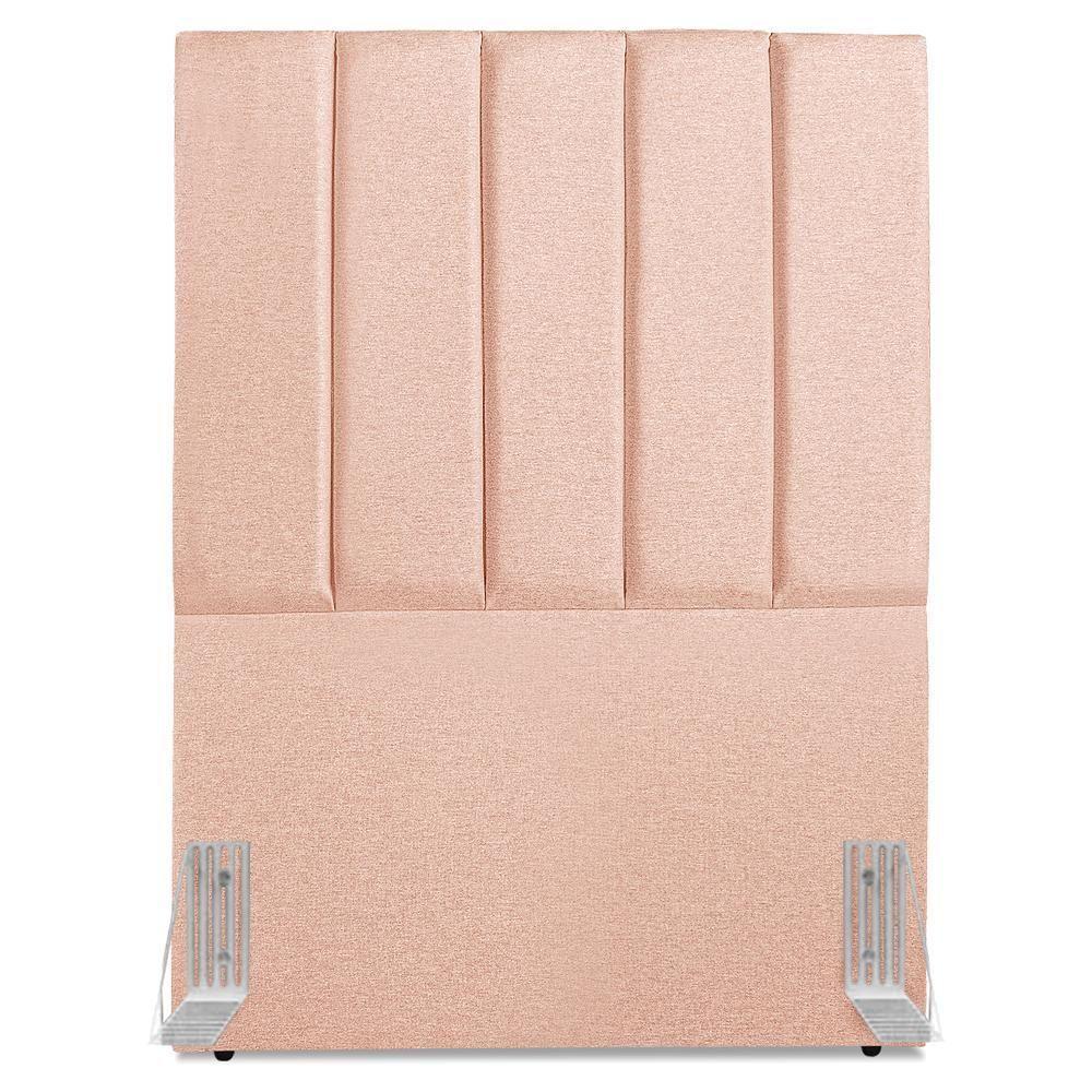 Cabeceira Solteiro 90 Cm Com Frame Dalia Linho Rose Artte Rose - 5