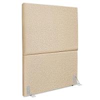 Cabeceira Solteiro 90 Cm Com Frame Luna Linho Bege Artte Bege - 1