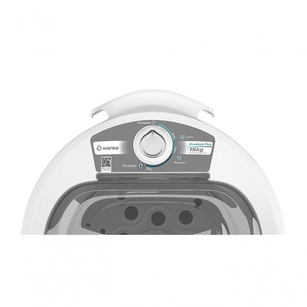 Centrífuga De Roupas Premium Plus Com Timer - 15 Kg - Branca - Wanke - 2