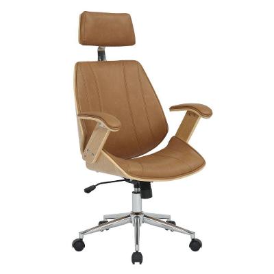 Cadeira De Escritório Kopenhagen Presidente - Caramelo