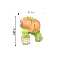 Pistola Lança Bolhas De Sabão Formato Capivara Diversão - 5