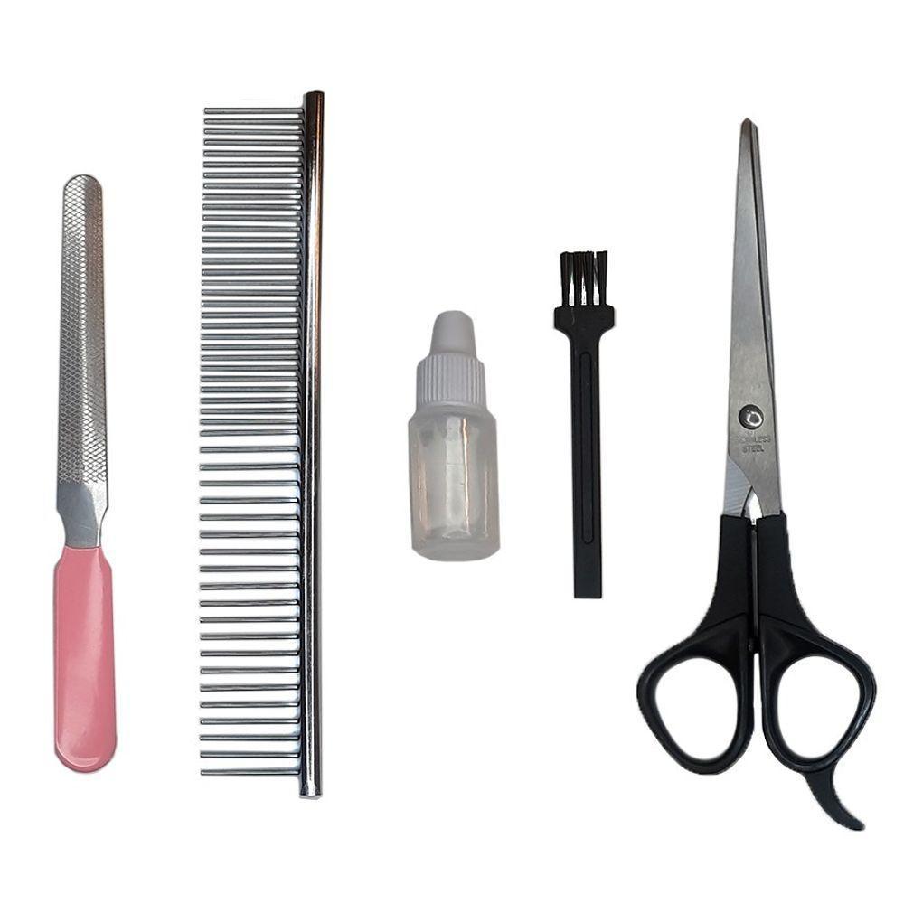 Kit Pet Maquina Recarregavel Tosa De Cães E Gatos - 2