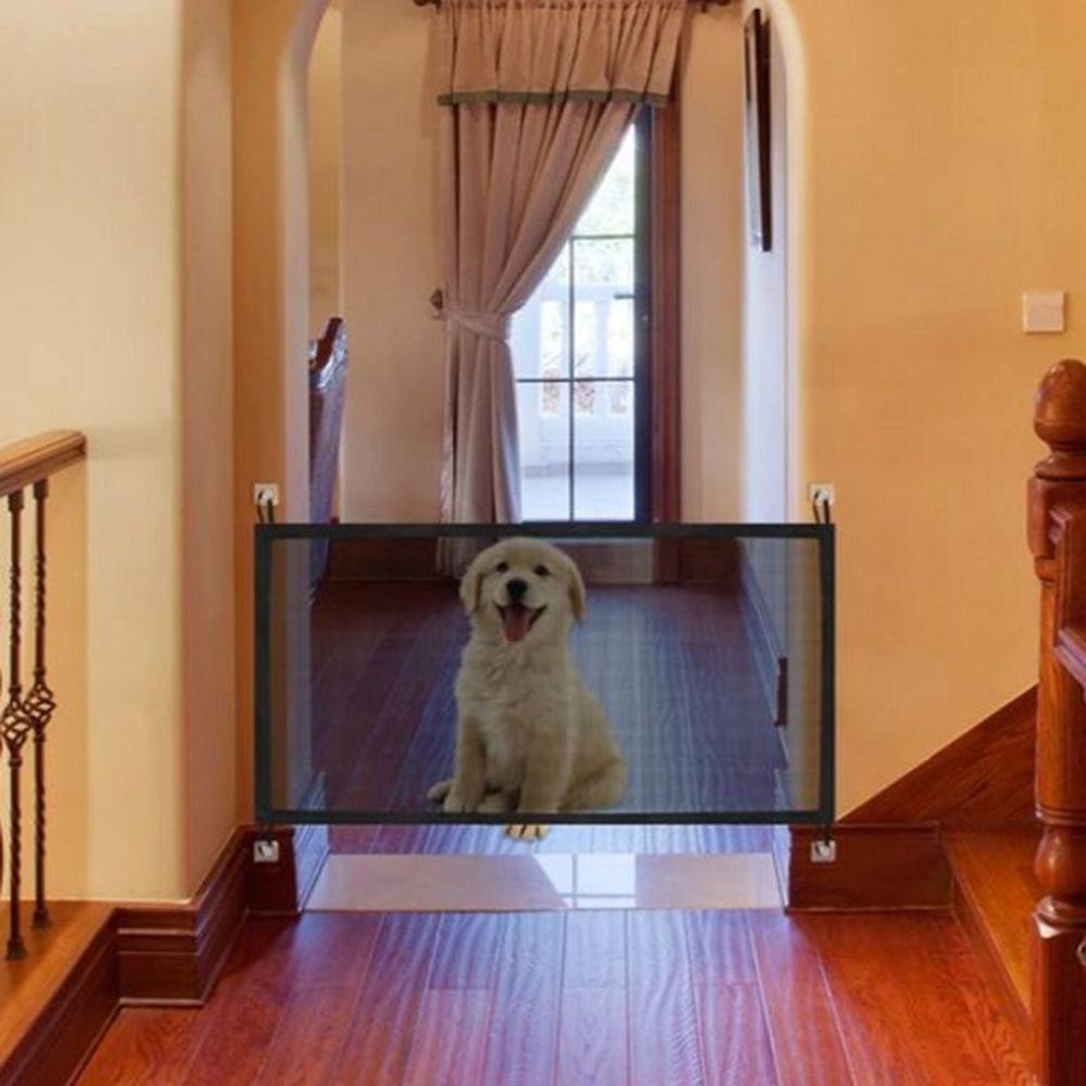 Porta Tela Protetora Grade Bebes Cães Gatos Pet 182 X 76 Cm - 2