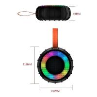 Mini Caixa De Som Resistente à água Portátil Com Alça