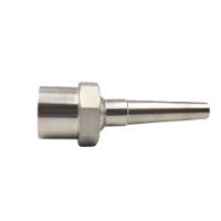 Bico Articulado Em Inox Para Piscinas Fontes Chafarizes De 12mm Com Entrada Rosca De 1 1-2" - 3