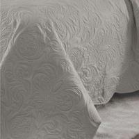 Kit Cobre Leito Colcha Basic Casal 3 Peças Dupla Face Liso Classic - Avelã - 100% Poliéster - 3