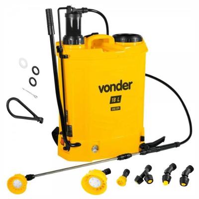 Pulverizador Costal 2 Em 1 Bateria E Manual Vonder 18 Litros