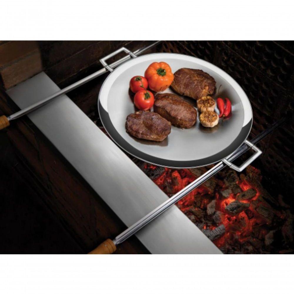 Disco Para Grelhar Tramontina Em Aço Inox Corpo Triplo - 2