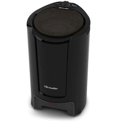 Centrífuga de Roupas Semiautomática Mueller Fit 15kg Preta com Timer de Até 5 Minutos 110V