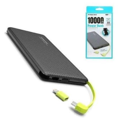Power Bank Universal 10.000 Mah Carregador Celular Compatível Android E Iphone
