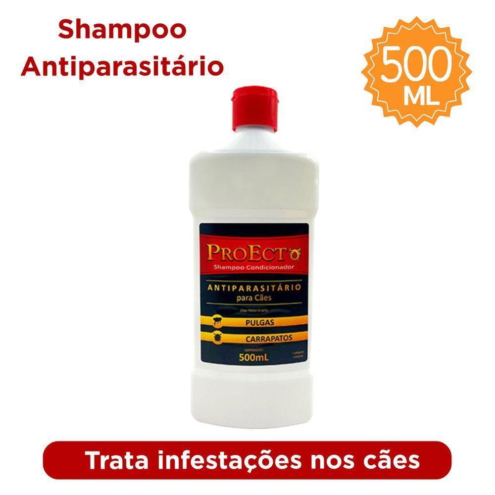 Proecto Shampoo Condicionador Para Cães Contra Pulgas E Carrapatos - 2