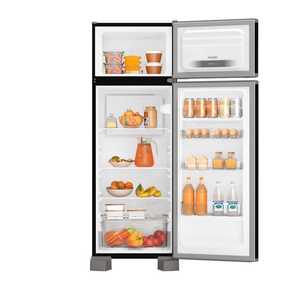 Geladeira Refrigerador 276 Litros Duplex Inverter Preto RCD34 Pro Esmaltec 220V - 4