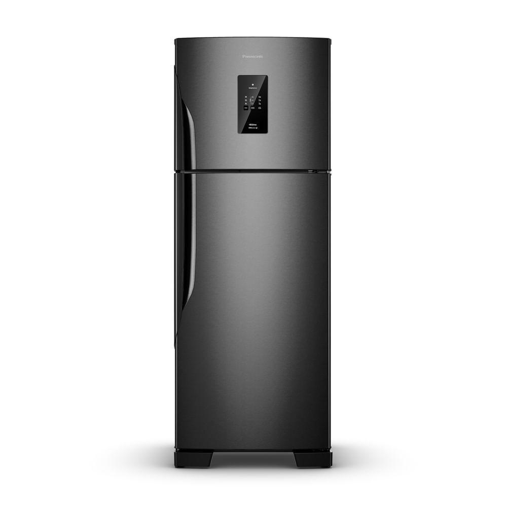 Geladeira Panasonic BT71 Black Inox Look Duplex Frost Free 494L Inverter A - NR-BT71PV4BB 220V - 1