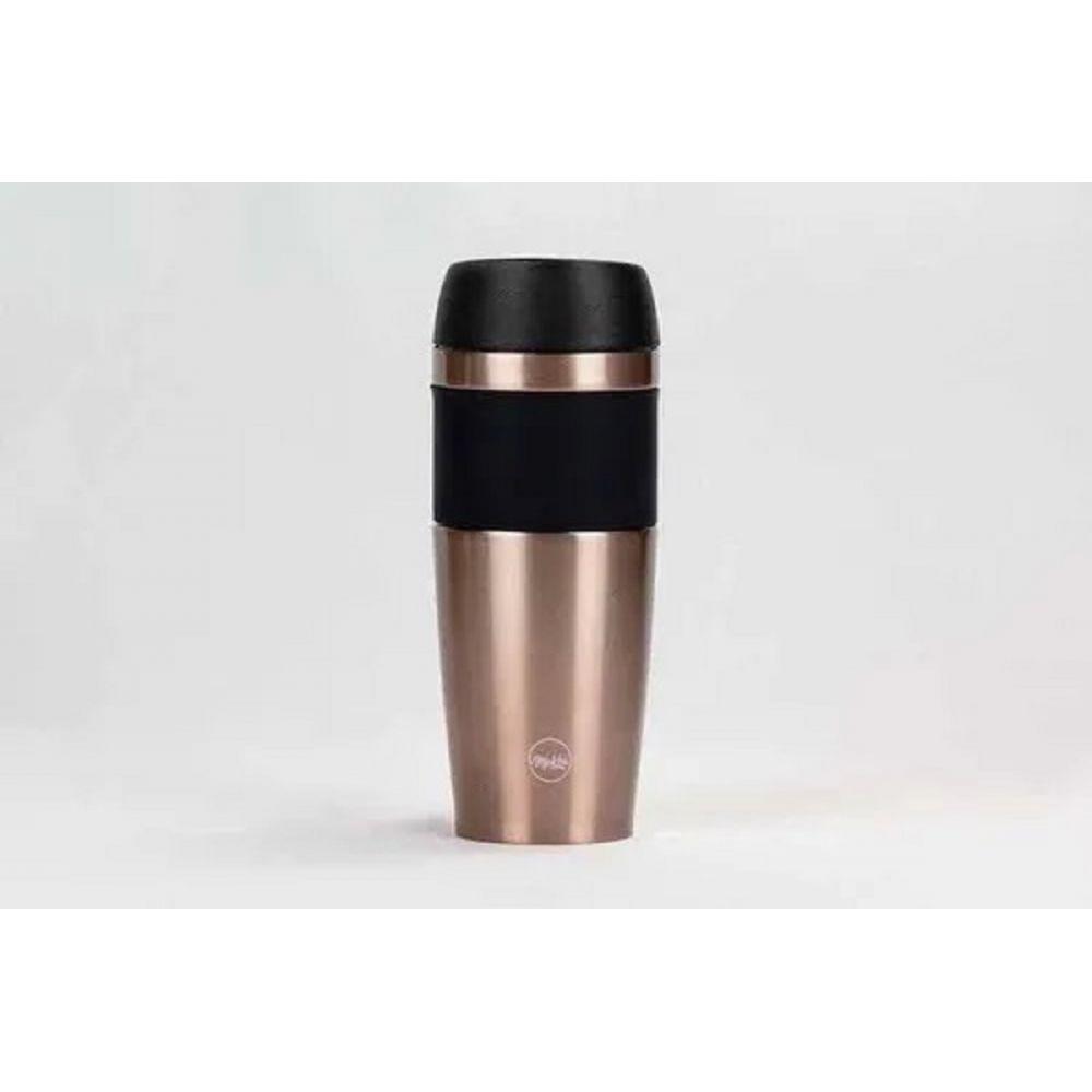 Copo Termico Mokha Com Tampa Rub 450ml Parede Dupla Cor: Rose Gold - 2