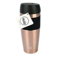 Copo Termico Mokha Com Tampa Rub 450ml Parede Dupla Cor: Rose Gold - 1