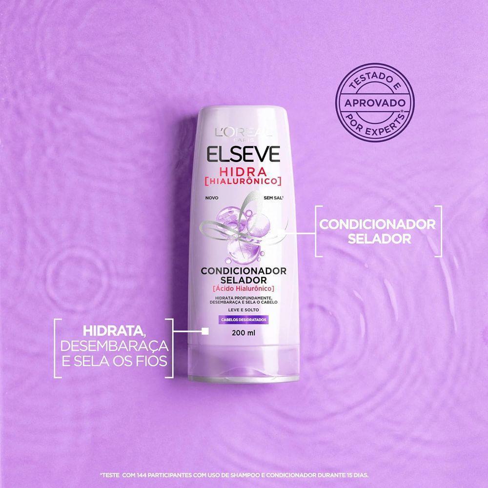 Kit Elseve Hidra Hialurônico Shampoo + Condicionador + Máscara Loréal Paris - 3