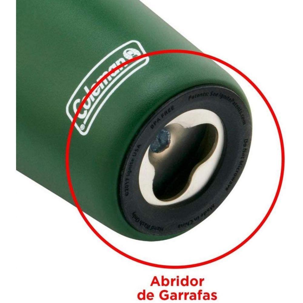 Copo Termico Coleman Para Cerveja Verde 600ml - 4