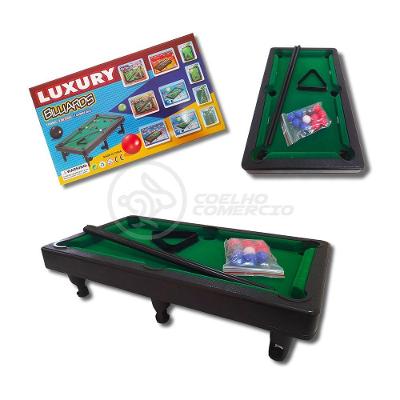 Luxury Billards Champion Mesa De Bilhar Infantil 30x17 Brinquedo De Sinuca Para Crianças - Pequena