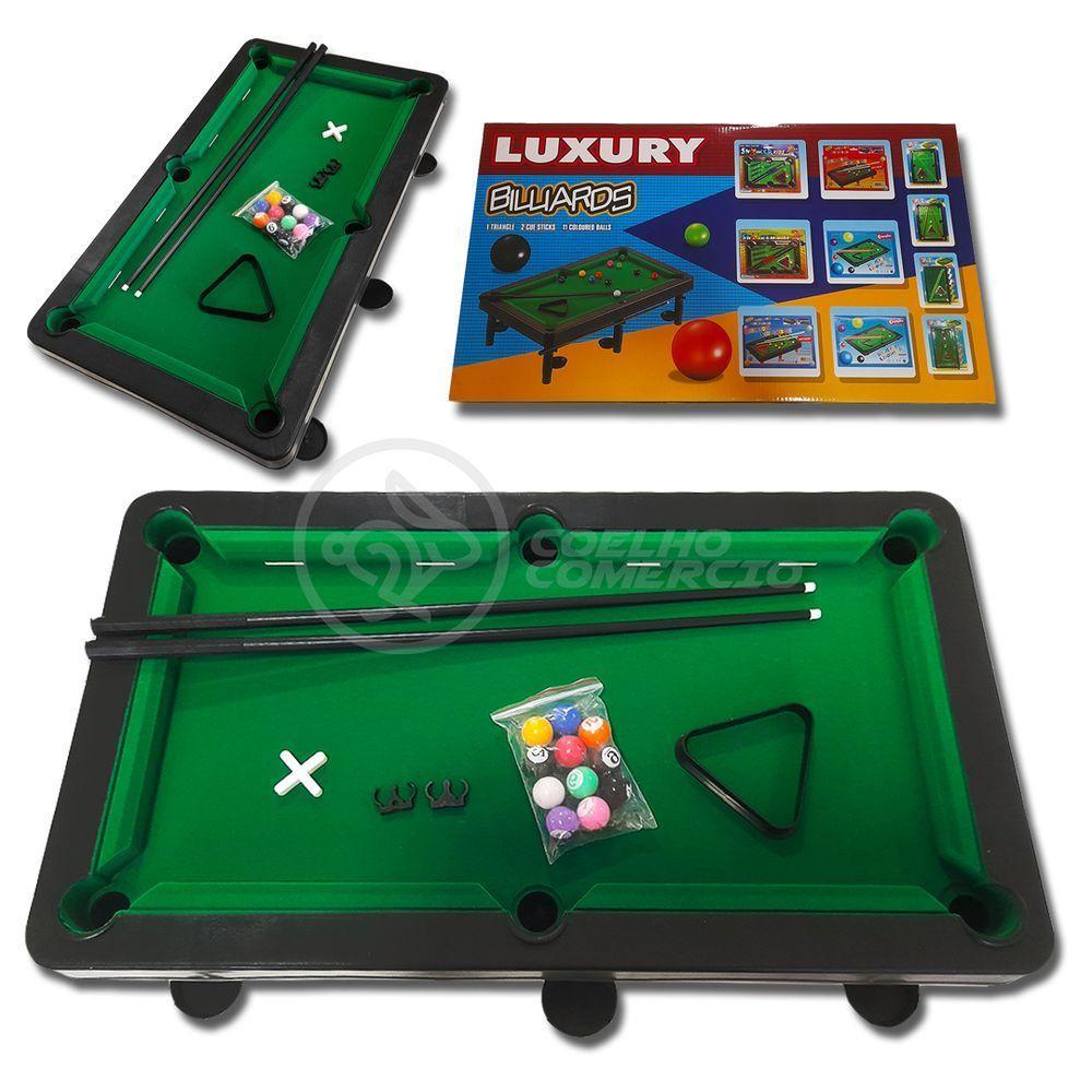 Luxury Billards Champion Mesa De Bilhar Infantil 54x30 Brinquedo De Sinuca Para Crianças - Grande - 1