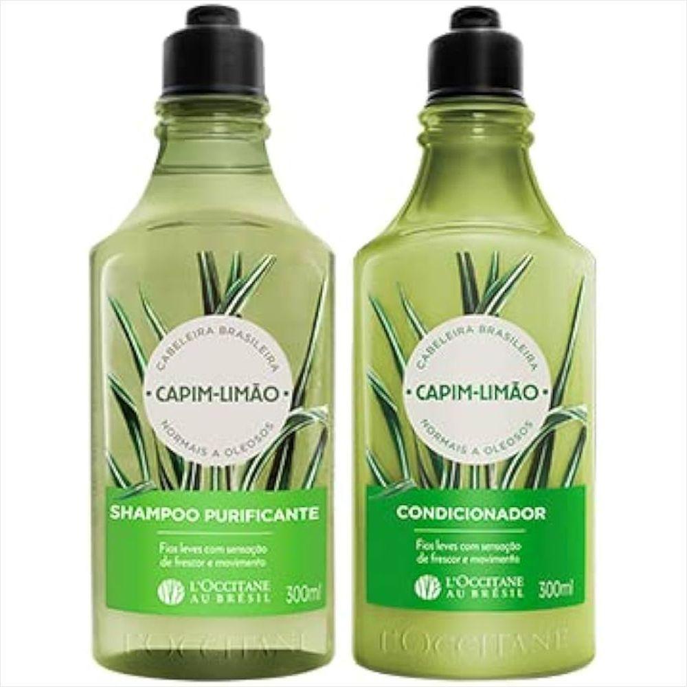 Kit L'occitane Capim Limão Purificante Shampoo+condicionardor - 4