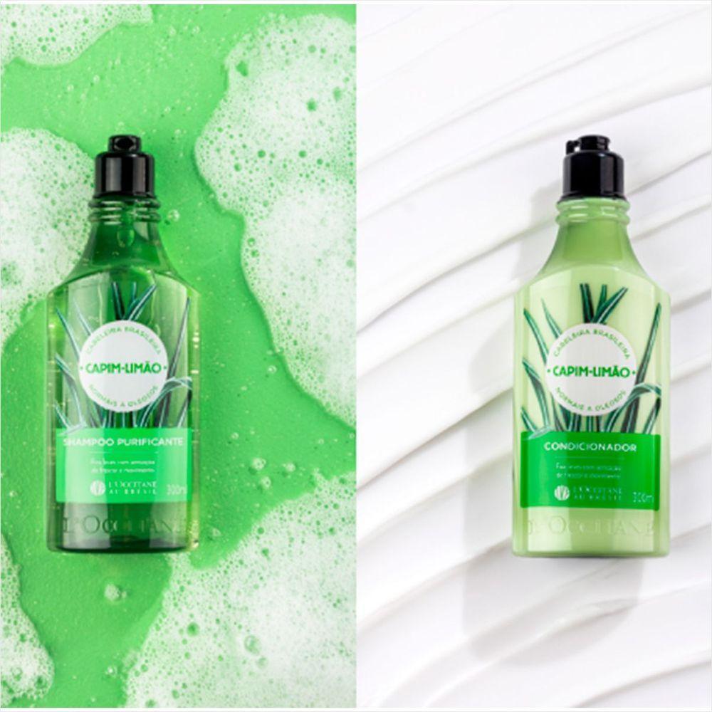 Kit L'occitane Capim Limão Purificante Shampoo+condicionardor - 7