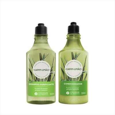 Kit L'occitane Capim Limão Purificante Shampoo+condicionardor