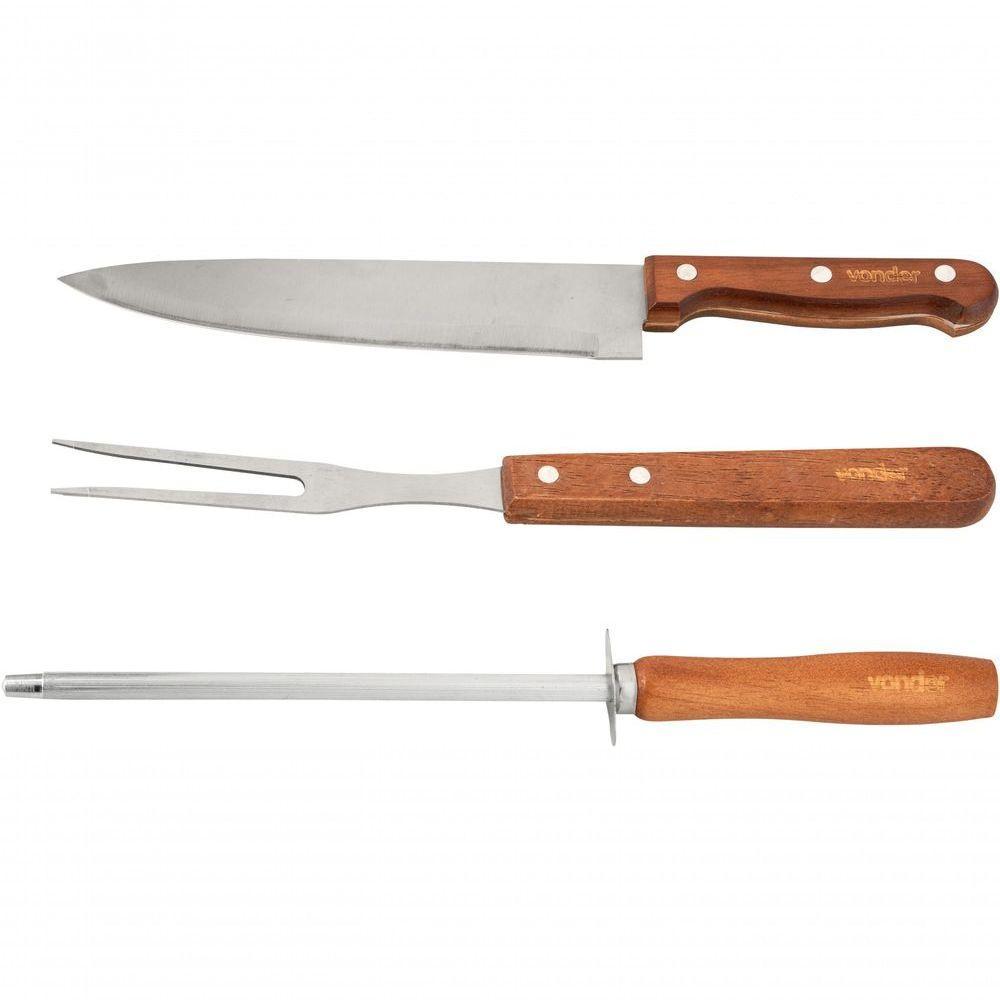 Kit Churrasco (4pc)aço Inox Com Maleta Vonder - 2