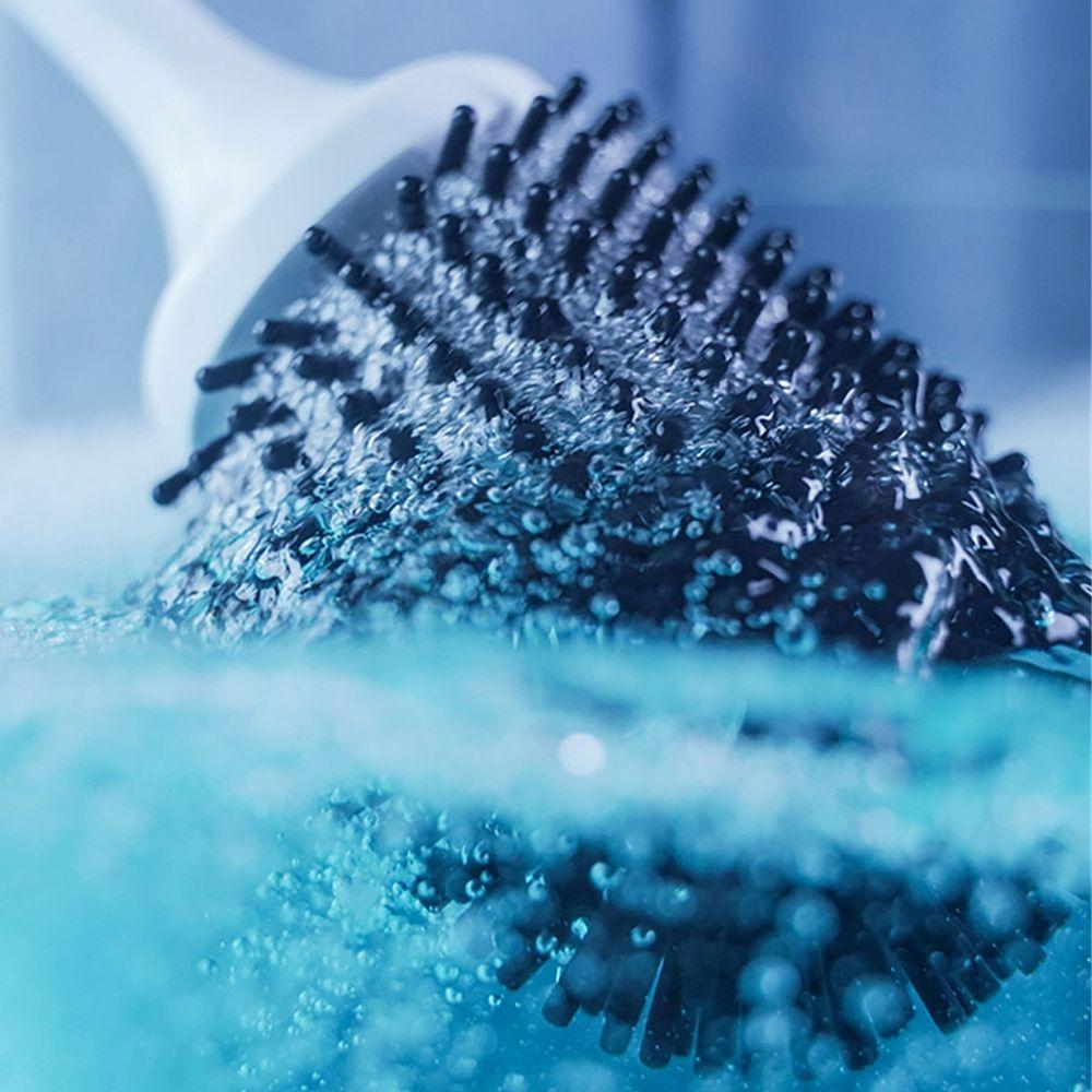 Escova Sanitaria Eletrica Privada Vaso Banheiro Lavabo Usb Bateria Recarregavel Higiene Faxina Limpeza - 3