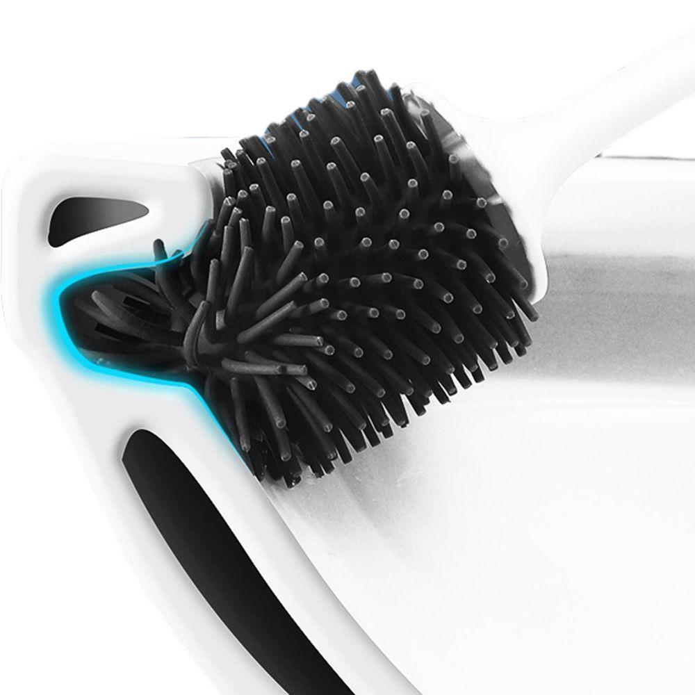 Escova Sanitaria Eletrica Privada Vaso Banheiro Lavabo Usb Bateria Recarregavel Higiene Faxina Limpeza - 7