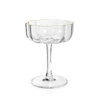 Taça Copa E Cia Vitreo Com Filete Dourado Drink/sobremesa 110 Ml - 1