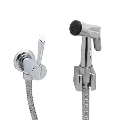 Ducha Higiênica Chuveirinho Gatilho Metal Cromado 1/4 Volta