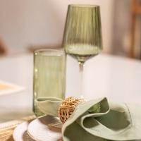 Jogo De Taças Copa E Cia 6 Peças Lustro Verde - Vinho/água 560ml - 9