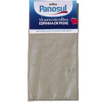 Kit 6 Pano 50x70 Espinha De Peixe Microfibra Super Absorção Panosul - 6