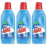 Kit 3 Limpador Diluível Ajax Fresh Blue Limpeza Pesada 500ml - 1