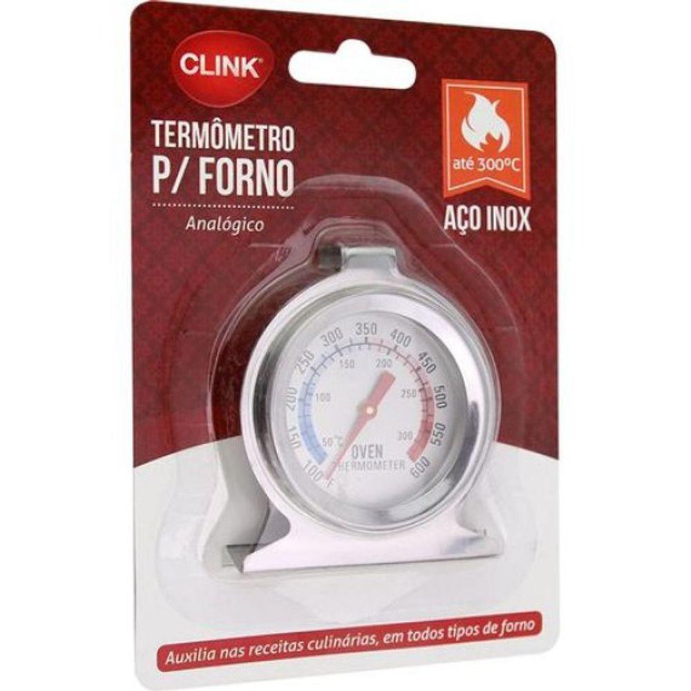 Termometro Forno Aco Inox 6 Cm X 7 Cm X 4 Cm - 10