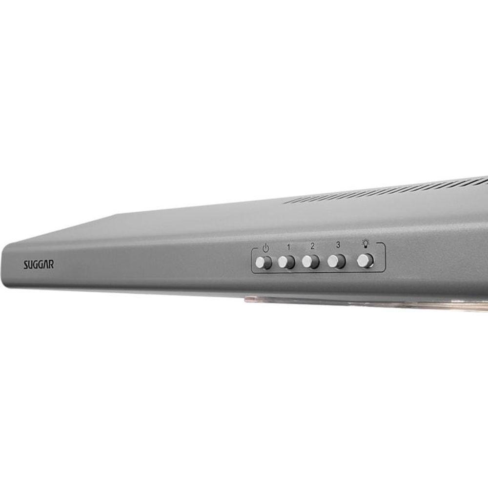 Depurador De Ar Slim 60 Cm Prata Suggar 220V - 3