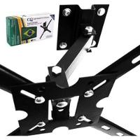 Suporte Articulado + Antena Sinal Digital Tv 3 Movimentos