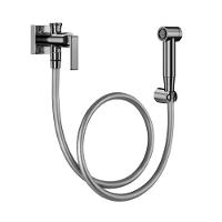 Ducha Higiênica Docol Stillo 823748 Com Registro E Derivação Grafite Polido - 1