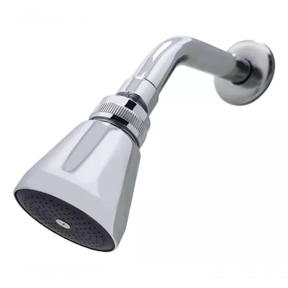 Ducha Chuveiro Articulável Parede Gás E Solar Cromado Metal Luxo - 1