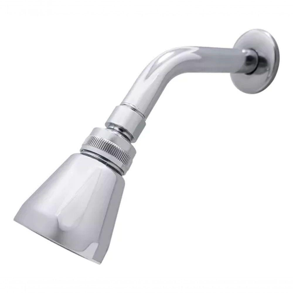 Ducha Chuveiro Articulável Parede Gás E Solar Cromado Metal Luxo - 2