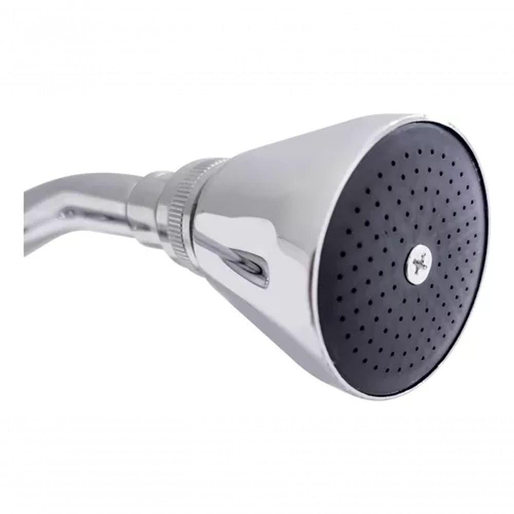 Ducha Chuveiro Articulável Parede Gás E Solar Cromado Metal Luxo - 4