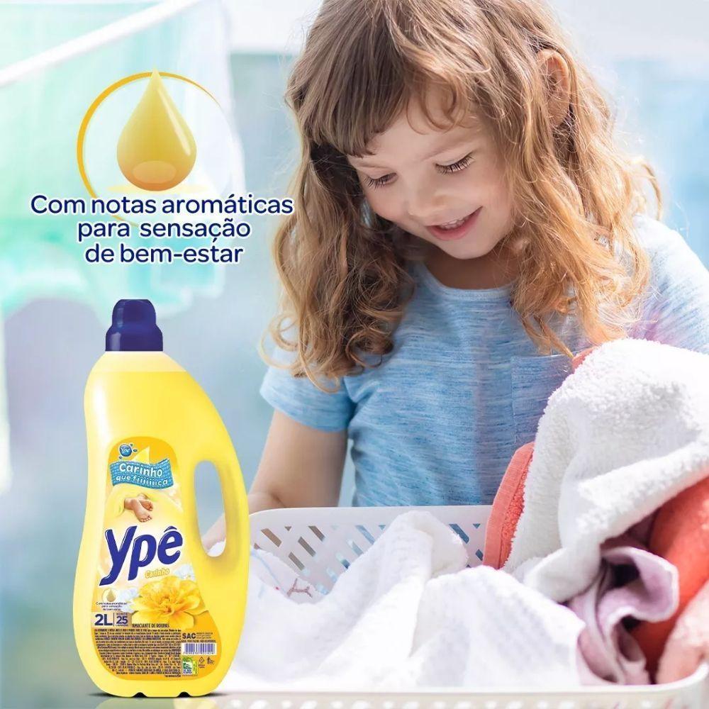 Amaciante De Roupas Tradicional Ypê Carinho 2l - 4