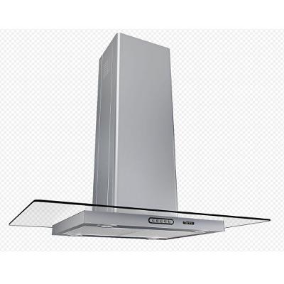 Coifa Ilha Terim Coifa Terim Ilha Vidro Reto Inox 75cm Inox e Vidro LED 220V